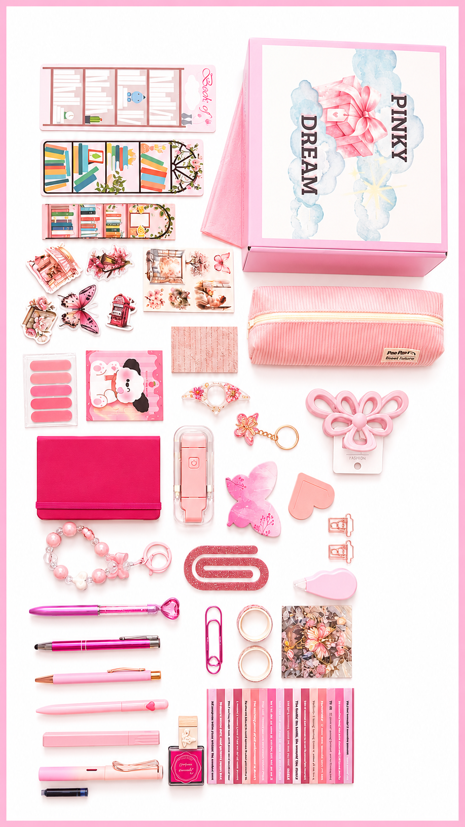 Caja Pinky Dream Grande Rosa